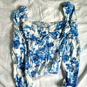 Reformation Floral Top